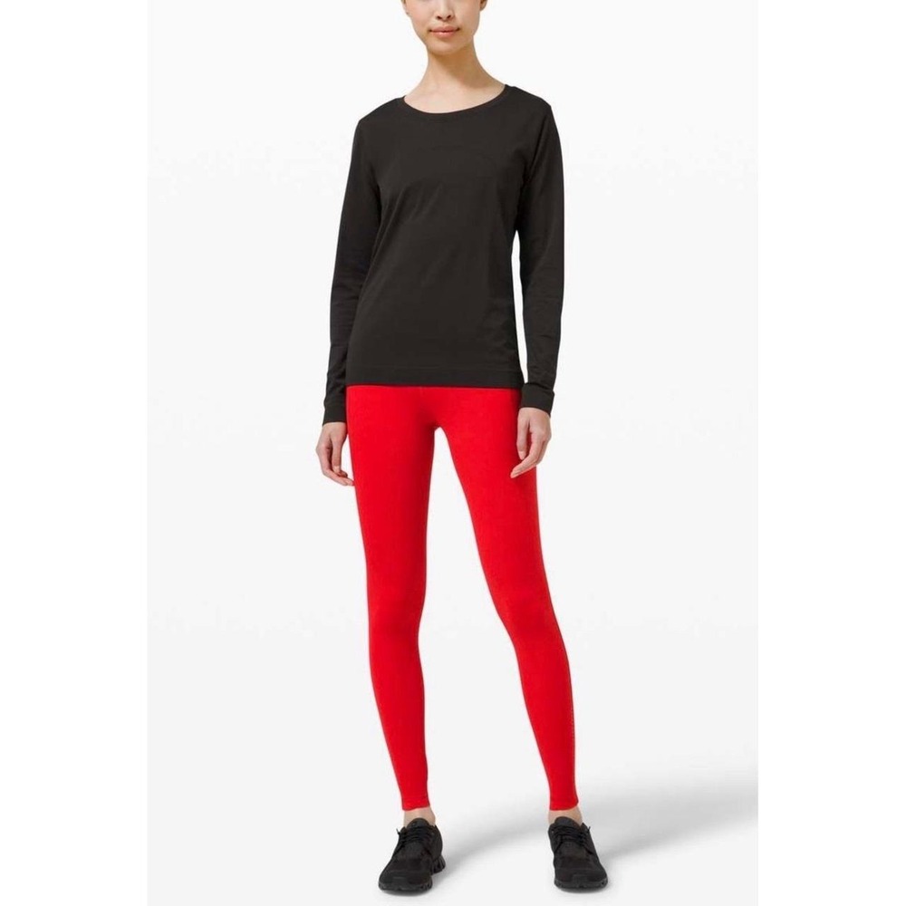 Lululemon Swift Speed High Rise Tight 31" Dark Red 12 tall